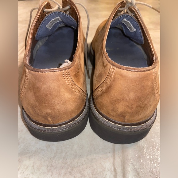 Tommy Hilfiger Men’s Oxford Brown Leather Dress Shoes Size 11. - Picture 5 of 6